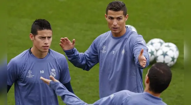 Real Madrid: ¿Por qué discutieron Cristiano Ronaldo y James Rodríguez?