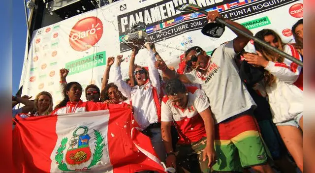 Perú se llevó los XII Juegos Panamericanos de Surf en Punta Roquitas.