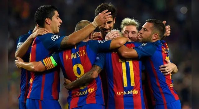 Barcelona podría romper su propio registro de victorias consecutivas en el Camp Nou por Champions League. 