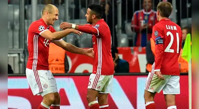 Bayern Munich y su espectacular golazo sobre PSV en Champions League. Bayern Munich y su espectacular golazo sobre PSV en Champions League.