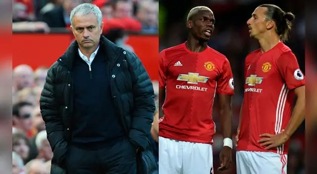 José Mourinho advierte a Paul Pogba y Zlatan Ibrahimovic. José Mourinho advierte a Paul Pogba y Zlatan Ibrahimovic.