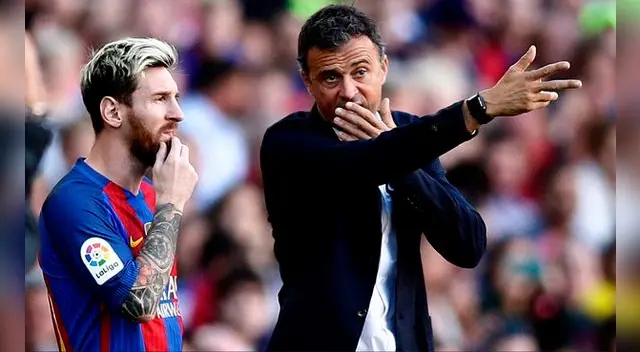 Luis Enrique aseguró que Lionel Messi es el mejor del mundo. Luis Enrique aseguró que Lionel Messi es el mejor del mundo.