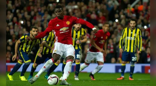 Manchester United: mira los golazos de Paul Pogba al Fenerbahce por la Europa League.