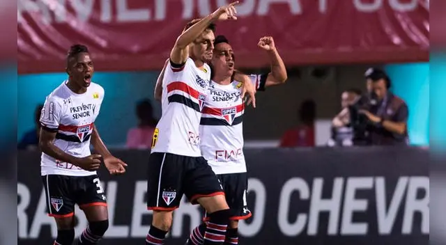 Con gol de Christian Cueva, Sao Paulo venció 2-0 a Ponte Preta por Brasileirao Con gol de Christian Cueva, Sao Paulo venció 2-0 a Ponte Preta por Brasileirao