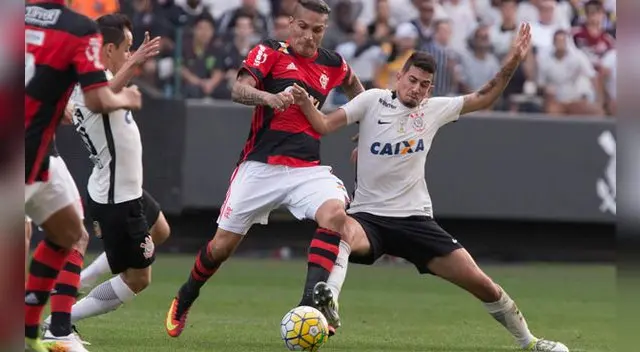 Paolo Guerrero: Flamengo vs. Corinthians VER EN VIVO ONLINE por Brasileirao 2016
