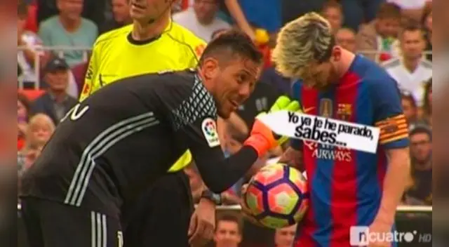 Diego Alves tenía un registro que lo respaldaba: 19 penales atajados. Sin embargo, Lionel Messi tuvo sangre fría y anotó. Diego Alves tenía un registro que lo respaldaba: 19 penales atajados. Sin embargo, Lionel Messi tuvo sangre fría y anotó.