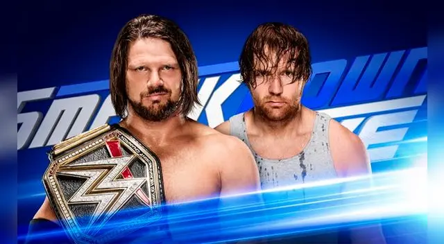En WWE SmackDown Live, Dean Ambrose peleará contra AJ Styles