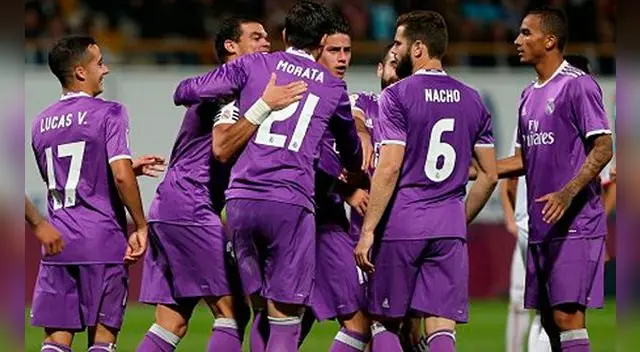 Real Madrid venció 7-1 al Cultural y Deportiva Leonesa en la Copa del Rey.
