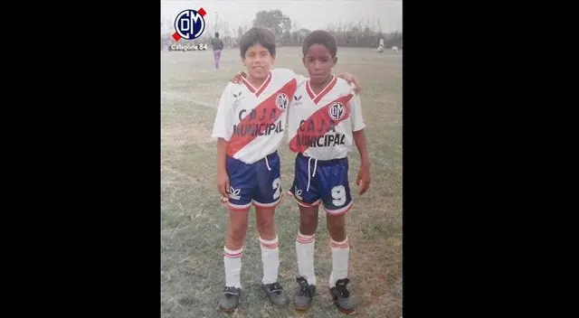 Omar Grados junto a la 'Foquita' 
