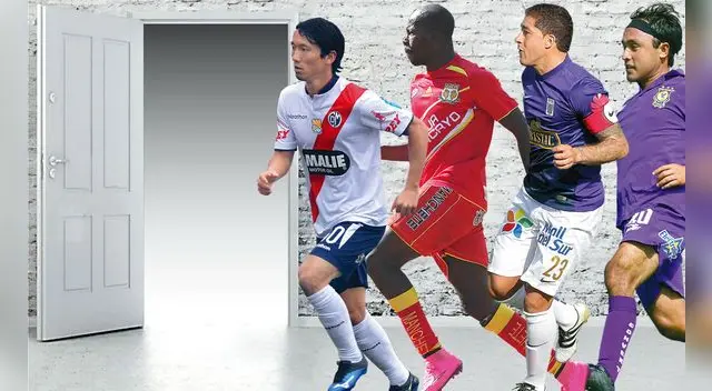 Alianza Lima y los otros tres equipos que luchan por meterse a los Play Off. Alianza Lima y los otros tres equipos que luchan por meterse a los Play Off.