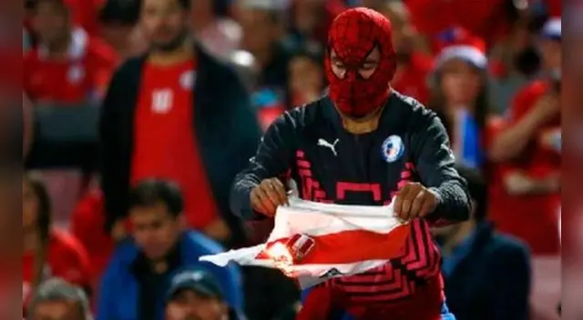 Esta imagen podría generarle una sanción a la federación chilena. Esta imagen podría generarle una sanción a la federación chilena.