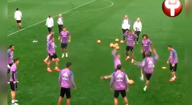 Cristiano Ronaldo y Fabio Coentrao protagonizaron discusión durante entrenamiento del Real Madrid.  Cristiano Ronaldo y Fabio Coentrao protagonizaron discusión durante entrenamiento del Real Madrid.