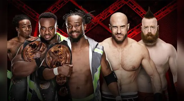 The New Day vs. Cesaro & Sheamus, por el campeonato en parejas.