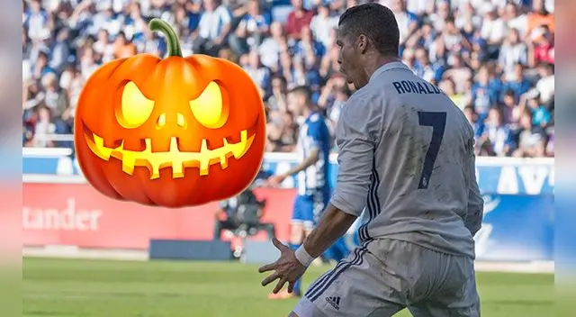 Cristiano Ronaldo no fue ajeno a las celebraciones por Halloween. Cristiano Ronaldo no fue ajeno a las celebraciones por Halloween.