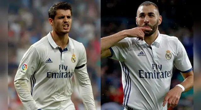 Debate en Real Madrid por quien debe ser titular, Álvaro Morata vs. Karim Benzema Debate en Real Madrid por quien debe ser titular, Álvaro Morata vs. Karim Benzema
