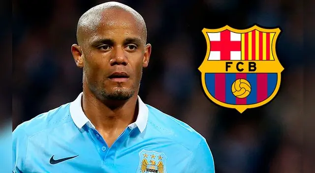 Vincent Kompany es el capitán del Manchester City. Barcelona lo sedujo, pero nunca se concretó el interés.  Vincent Kompany es el capitán del Manchester City. Barcelona lo sedujo, pero nunca se concretó el interés.