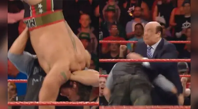 Goldberg humilló a Rusev y Paul Heyman Goldberg humilló a Rusev y Paul Heyman