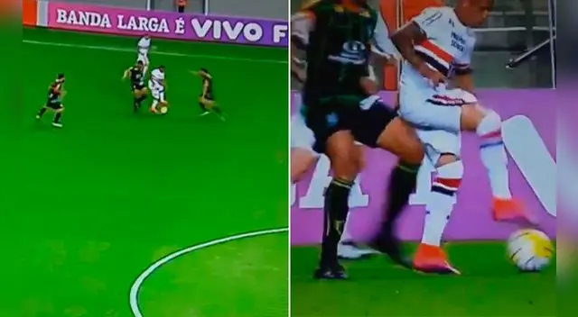 Christian Cueva se hizo un jugadón en el Sao Paulo vs. América Mineiro en el Brasileirao. Christian Cueva se hizo un jugadón en el Sao Paulo vs. América Mineiro en el Brasileirao.