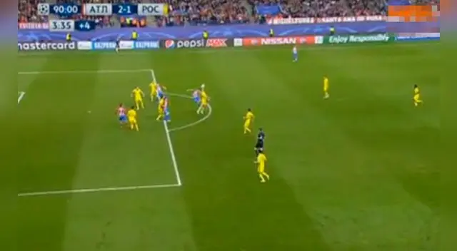 Antoine Griezmann metió un doblete en el Atlético Madrid vs. FC Rostov.