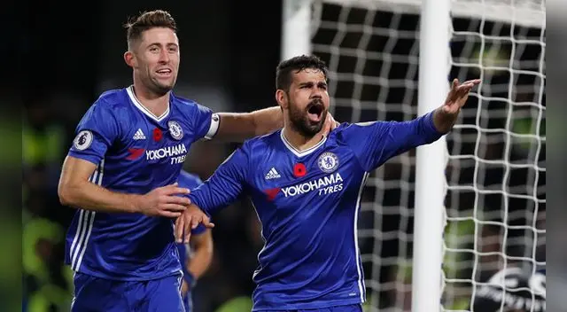 Chelsea vs. Everton: Diego Costa puso el tercero del partido 