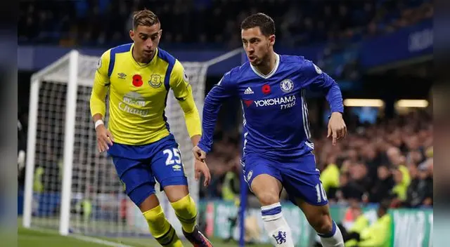 Chelsea vs. Everton: Eden Hazard abrió la cuenta en Stamford Bridge