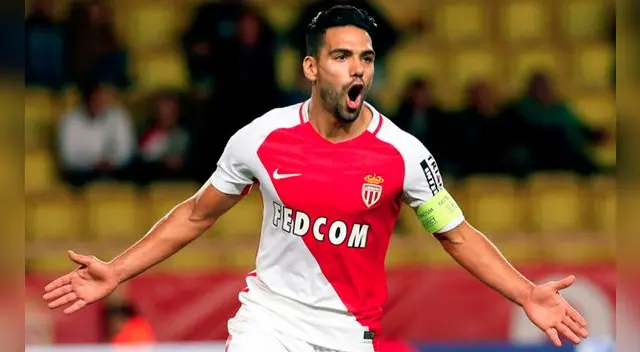 Radamel Falcao anotó 2 goles entre el AS Mónaco vs. Nancy.