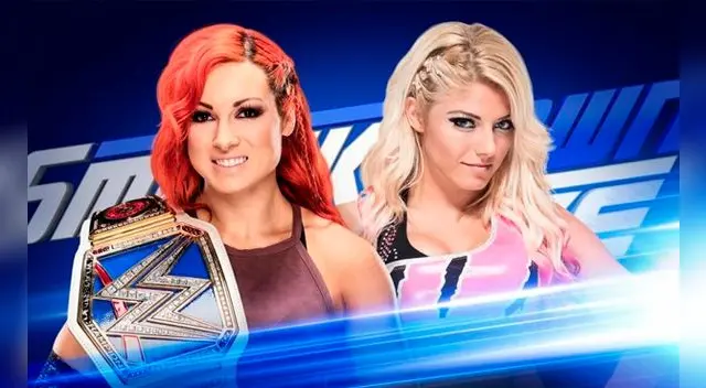 En WWE SmackDown Live, Becky Lynch y Alexa Bliss chocarán por el campeonato femenino. En WWE SmackDown Live, Becky Lynch y Alexa Bliss chocarán por el campeonato femenino.