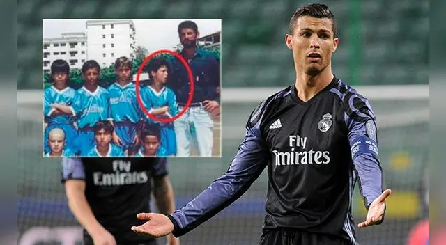 Cristiano Ronaldo era dirigido por padre José Dinis en el Andorinha.