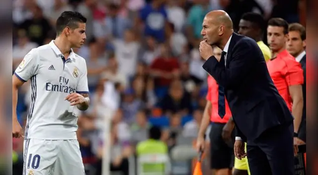 Zidane tiene el reemplazo de James Rodriguez Zidane tiene el reemplazo de James Rodriguez