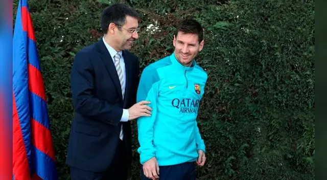 Josep María Bartomeu está seguro que Lionel Messi firmará renovación de contrato. Josep María Bartomeu está seguro que Lionel Messi firmará renovación de contrato.