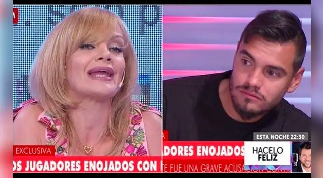 Eliana Guercio habló por su esposo Sergio Romero en programa de su país.