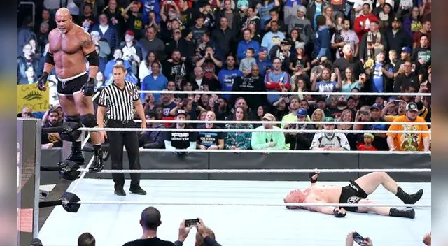 En WWE Survivor Series, Bill Goldberg venció a Brock Lesnar en menos de dos minutos.