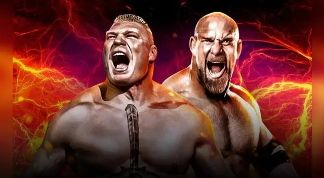 En WWE Survivor Series, Brock Lesnar vs. Bill Goldberg.