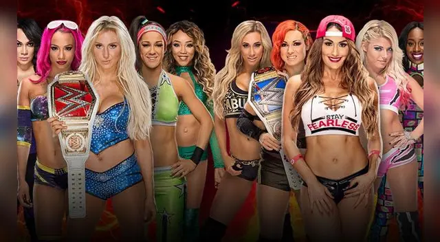 En WWE Survivor Series, Charlotte, Bayley, Nia Jax, Alicia Fox y Sasha Banks vs. Nikki Bella, Becky Lynch, Alexa Bliss, Carmella y Naomi.