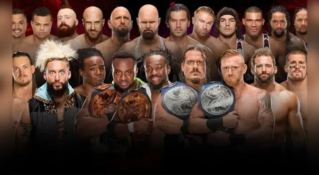 En WWE Survivor Series, New Day, Golden Truth, Big Cass & Enzo Amore, The Club y Cesaro & Sheamus vs. Heath Slater & Rhyno, The Hype Bros, American Alpha, The Usos y Breezango.