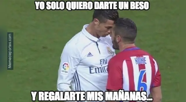 Memes sobre Cristiano Ronaldo y sus goles en el Real Madrid vs. Atlético Madrid. Memes sobre Cristiano Ronaldo y sus goles en el Real Madrid vs. Atlético Madrid.
