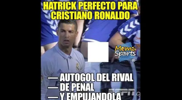 Memes sobre Cristiano Ronaldo y sus goles en el Real Madrid vs. Atlético Madrid. Memes sobre Cristiano Ronaldo y sus goles en el Real Madrid vs. Atlético Madrid.
