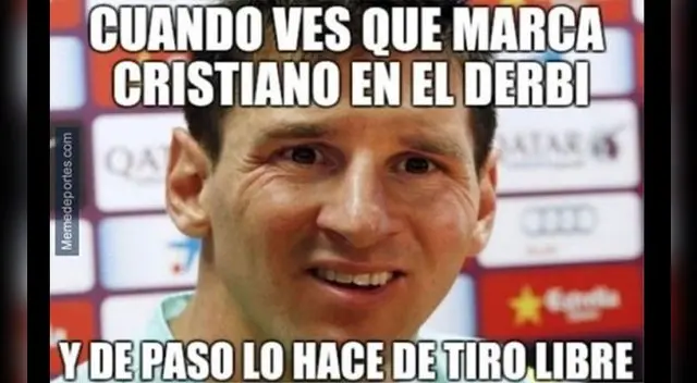 Memes sobre Cristiano Ronaldo y sus goles en el Real Madrid vs. Atlético Madrid. Memes sobre Cristiano Ronaldo y sus goles en el Real Madrid vs. Atlético Madrid.