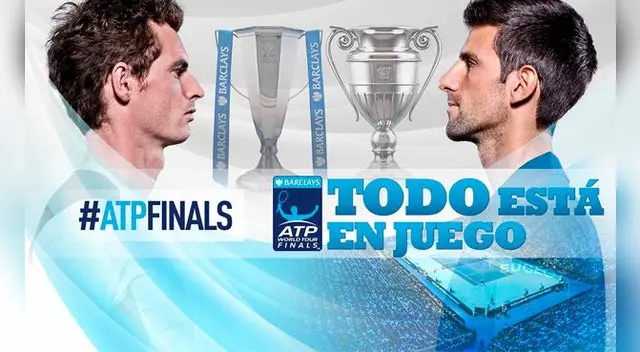 Novak Djokovic y Andy Murray se enfrentarán en final del Torneo de Maestros 2016 