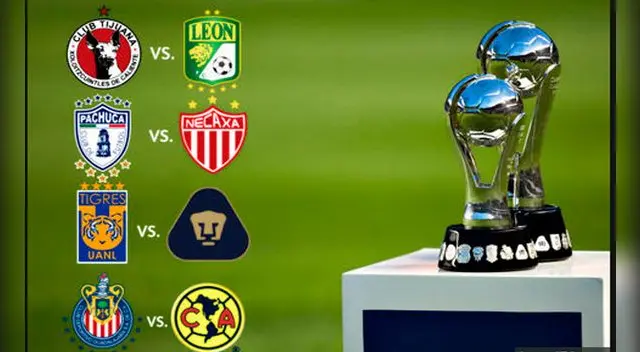 Liga MX entra a su fase final con los cruces de cuartos de final. Liga MX entra a su fase final con los cruces de cuartos de final.