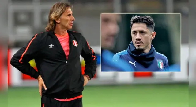 Gianluca Lapadula le dijo "no" a Ricardo Gareca pese a visita en Italia.