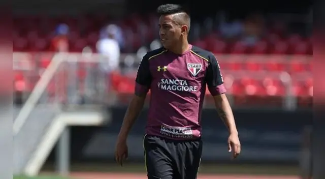 Christian Cueva tiene contrato con Sao Paulo hasta 2019. Christian Cueva tiene contrato con Sao Paulo hasta 2019.
