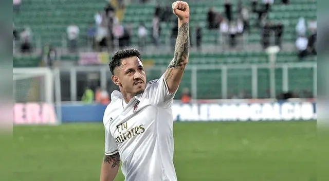 Gianluca Lapadula anotó en el AC Milan vs. Empoli, por la Serie A.
