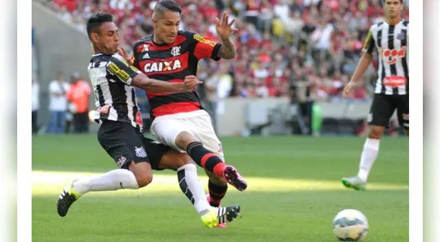 Flamengo vs. Santos EN VIVO ONLINE: con Paolo Guerrero, igualan 0-0 por Brasileirao