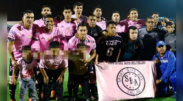 Sport Boys celebró su permanencia en la Segunda División.