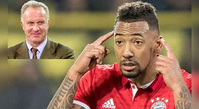 Rummenigge y Boateng sostuvieron un intercambio de declaraciones. Rummenigge y Boateng sostuvieron un intercambio de declaraciones.