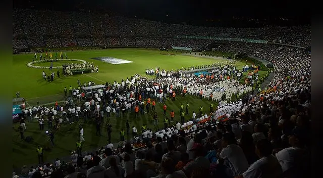 Chapecoense: Atlético Nacional le rindió homenaje en el Atanasio Girardot de Medellín