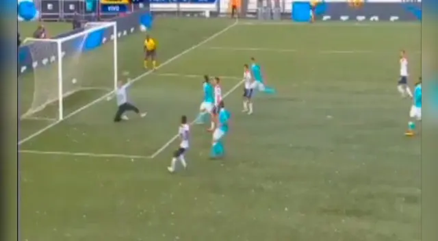 Municipal vs. Sporting Cristal: Jersson Vázquez y el ‘blooper’ que impidió el primero en Playoffs | VIDEO