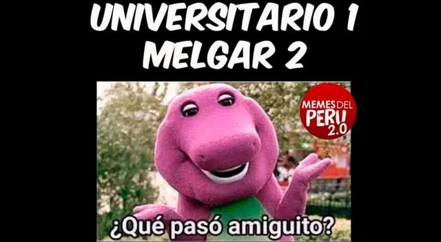 Memes de la caída de Universitario frente al Melgar, por Playoff 2016. Memes de la caída de Universitario frente al Melgar, por Playoff 2016.