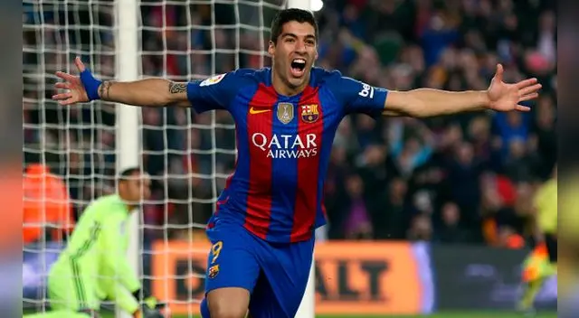 En el Barcelona vs. Real Madrid, Luis Suárez metió el primero del clásico.